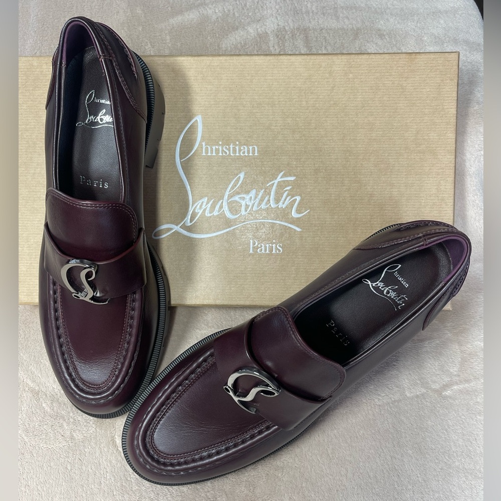 Christian Louboutin Loafers CL MOC LUG FLAT
